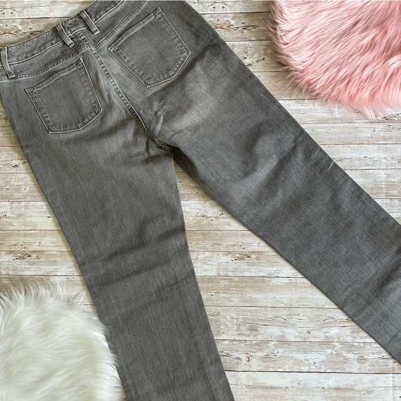 L.L. Bean Women’s 1912 Jeans | Classic Fit | Gray Wash | size 8 - Picture 2 of 13